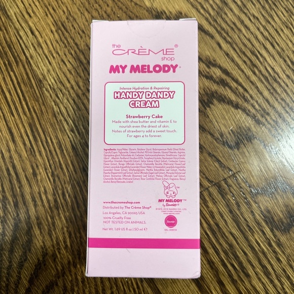 Hello Kitty Hand Cream- Strawberry Cake - Picture 2 of 3